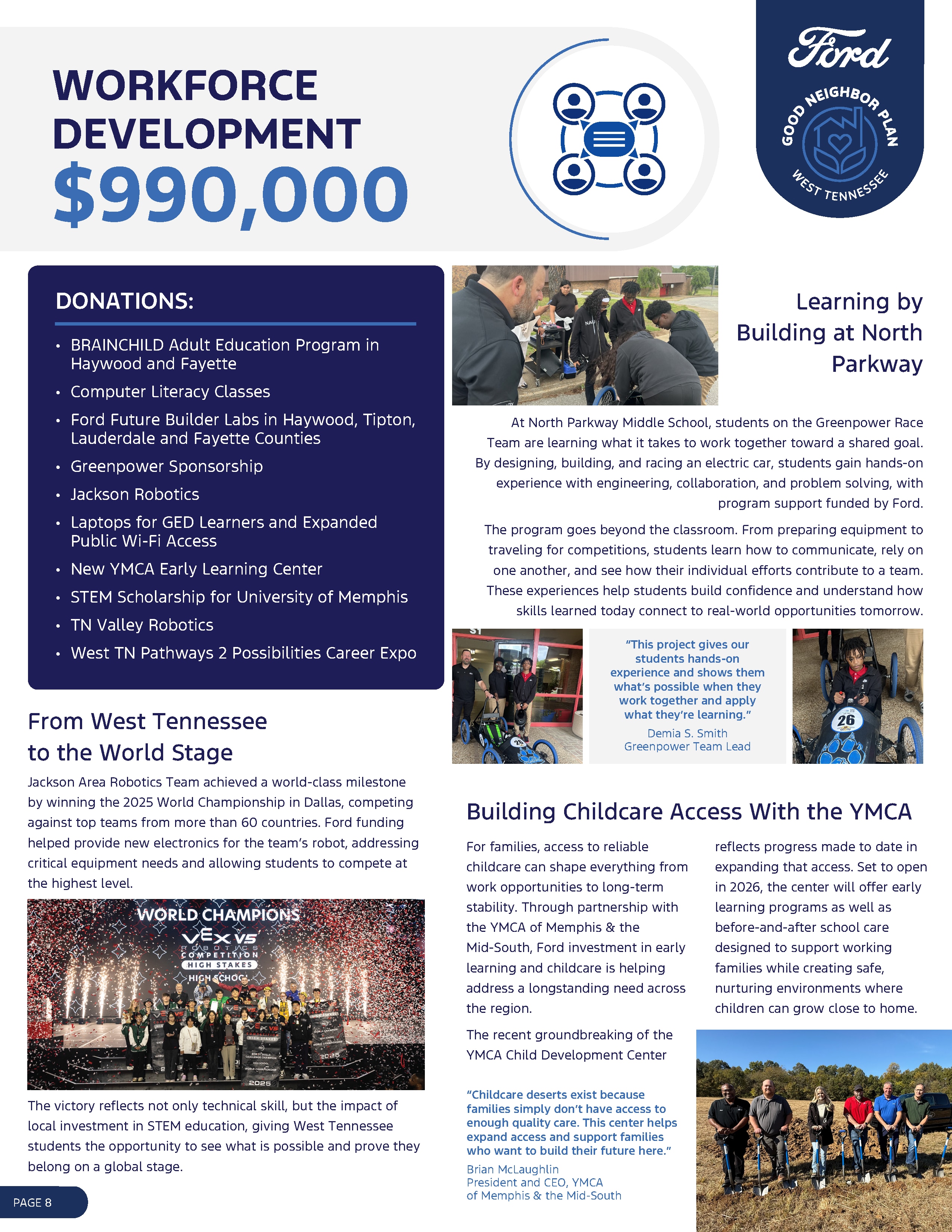 Good Neighbor Plan Progress Report Page 9